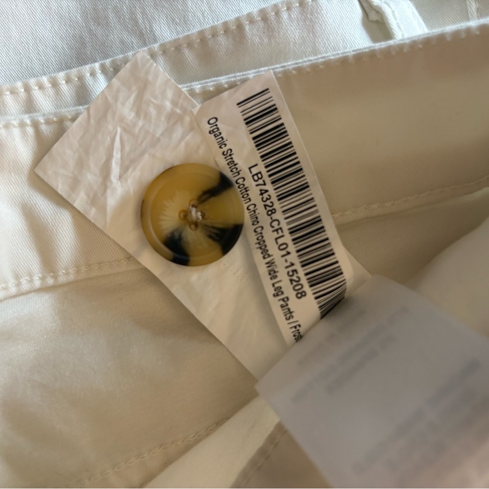 Quince Cream High-Waisted Pants - Picture 9 of 11